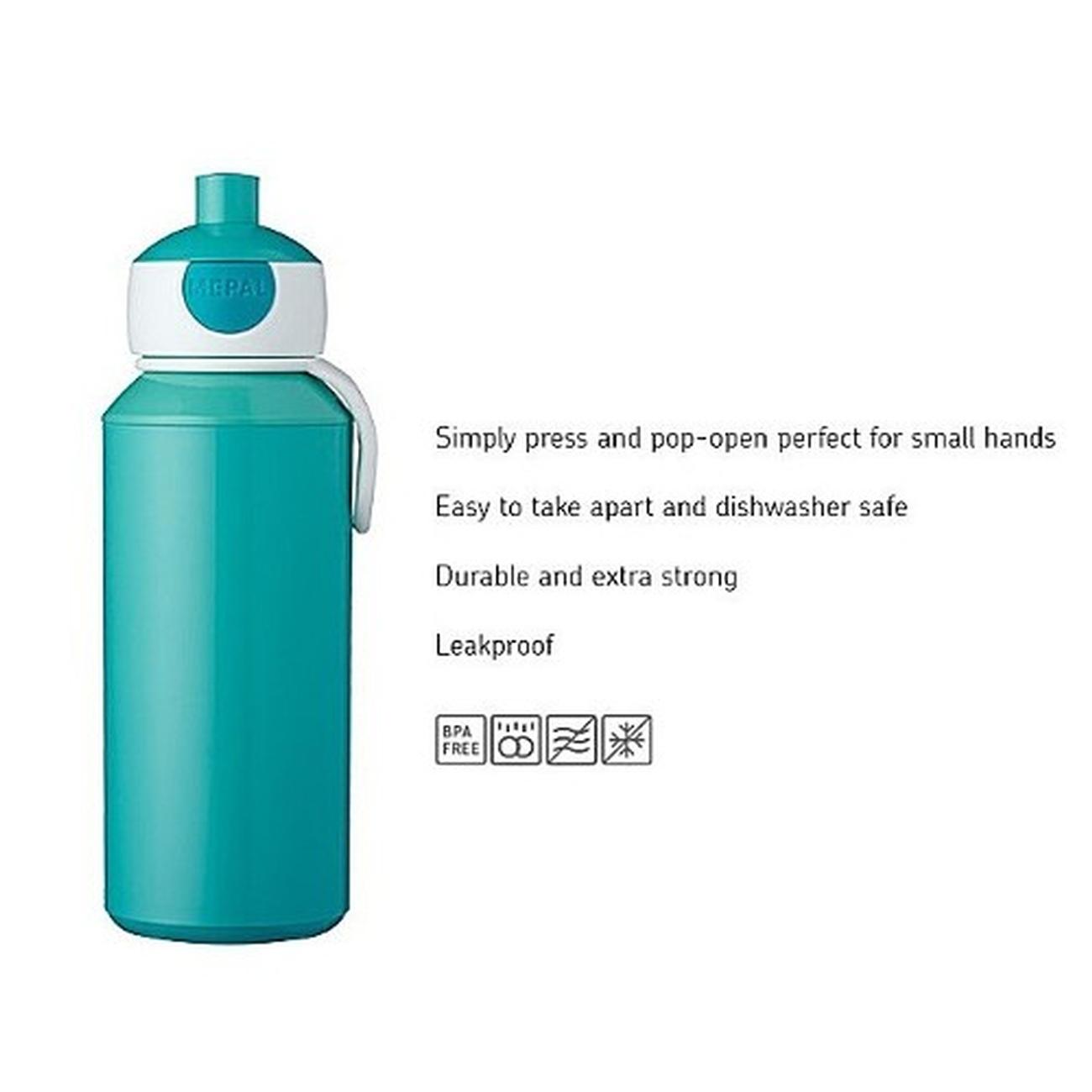 mepal-drinking-bottle-pop-up-campus-400ml-avengers - Mepal Avengers Drinking Bottle Pop-up 400ml