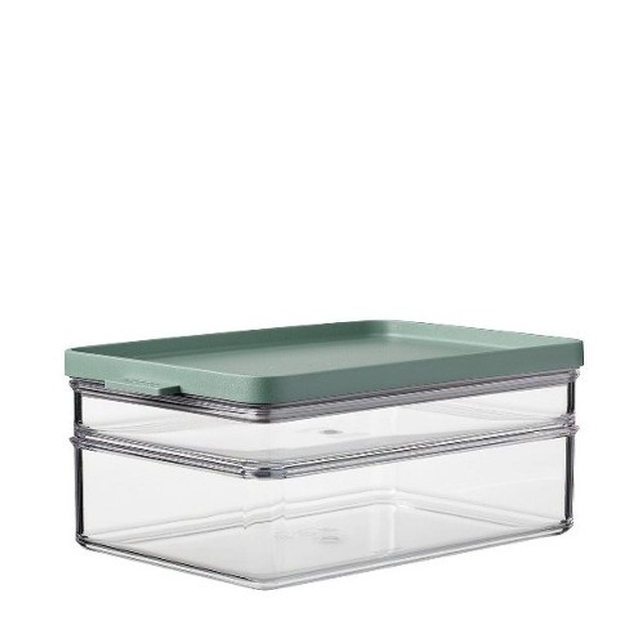 mepal-nordic-sage-breakfast-duo-fridge-box-omnia - Mepal Omnia Storage Box Breakfast Duo Nordic Sage