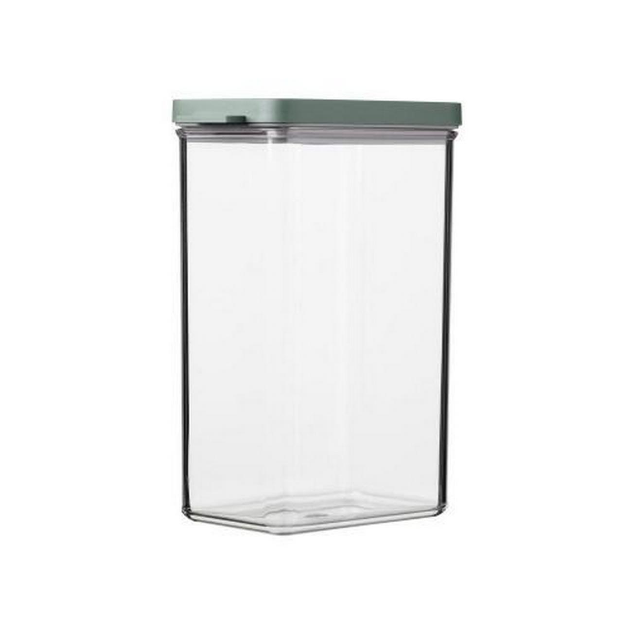 mepal-nordic-sage-2000ml-omnia-rectangular-storage-box - Mepal Omnia Storage Box Rectangular Nordic Sage 2000ml