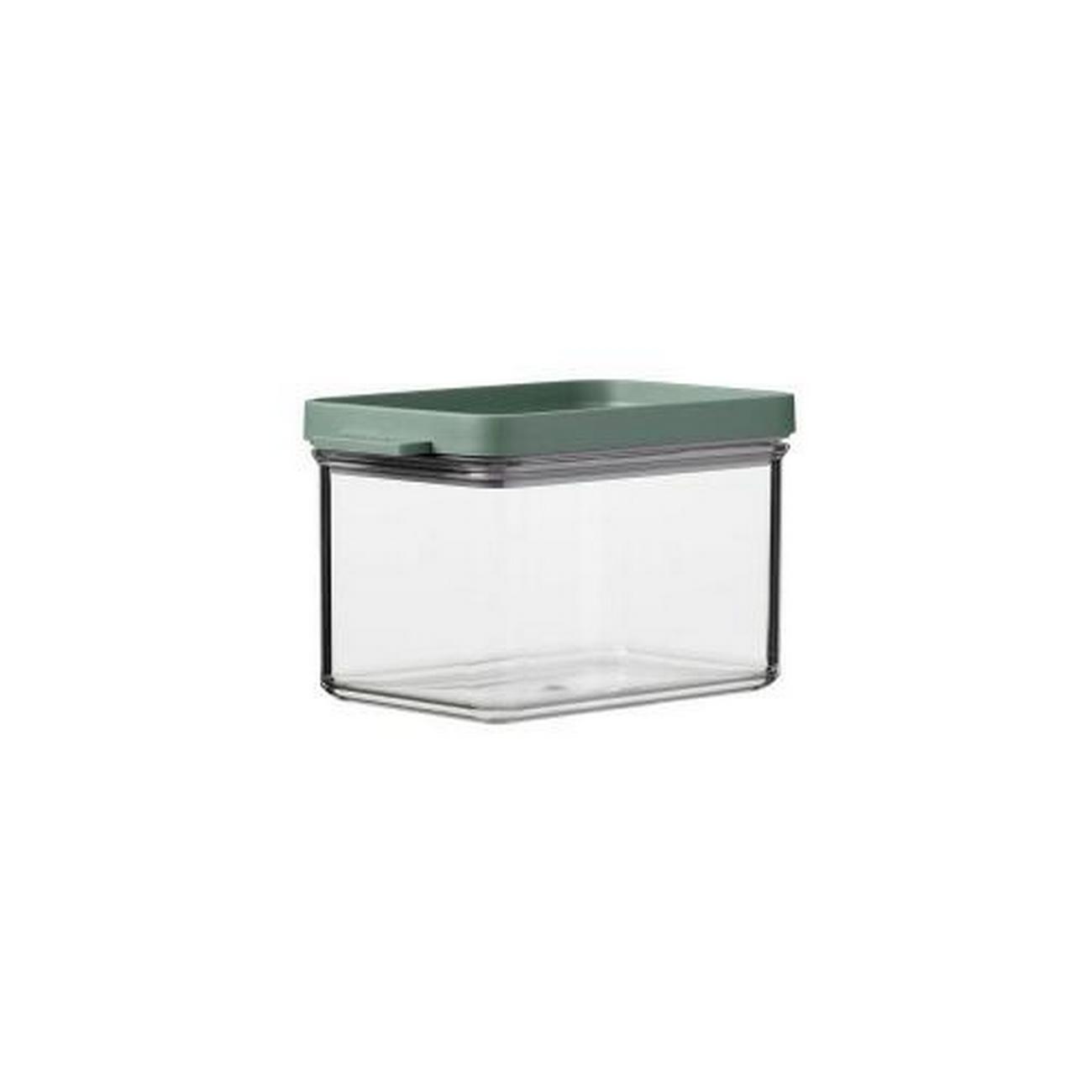mepal-omnia-rectangular-storage-box-nordic-sage-700ml - Mepal Omnia Storage Box Rectangular Nordic Sage 700ml