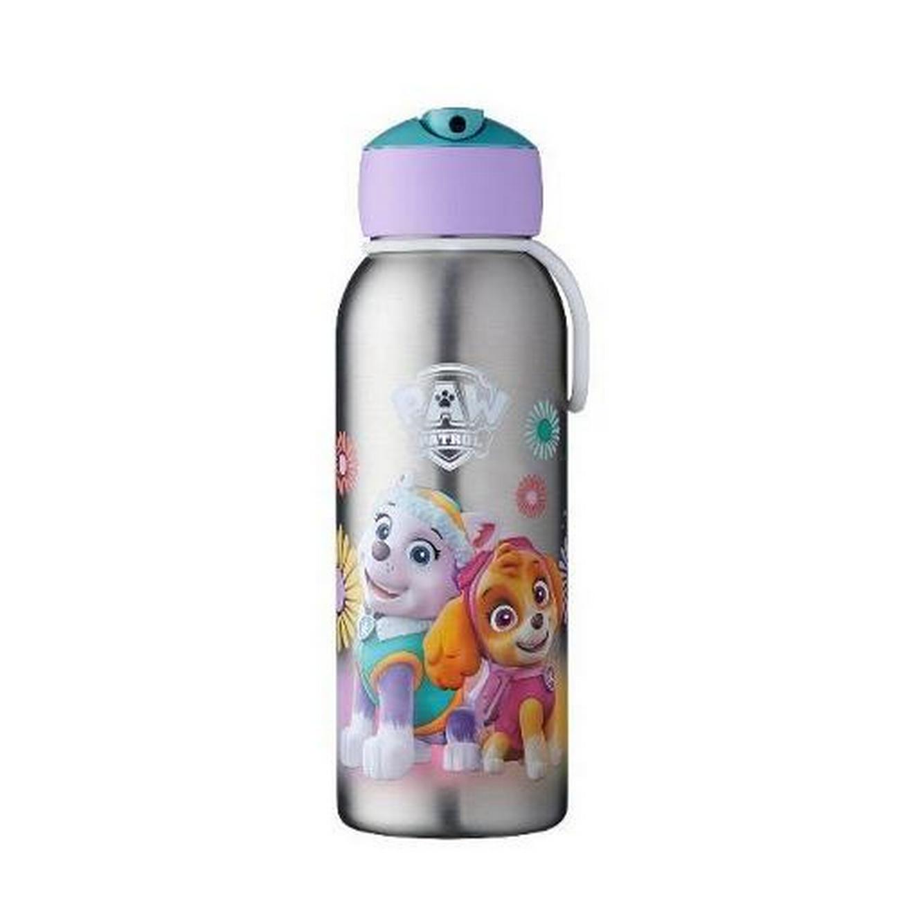 mepal-paw-petrol-girls-insulated-flip-up-bottle-350ml - Mepal Flip-Up Insulated 350ml Bottle - Paw Patrol Girls