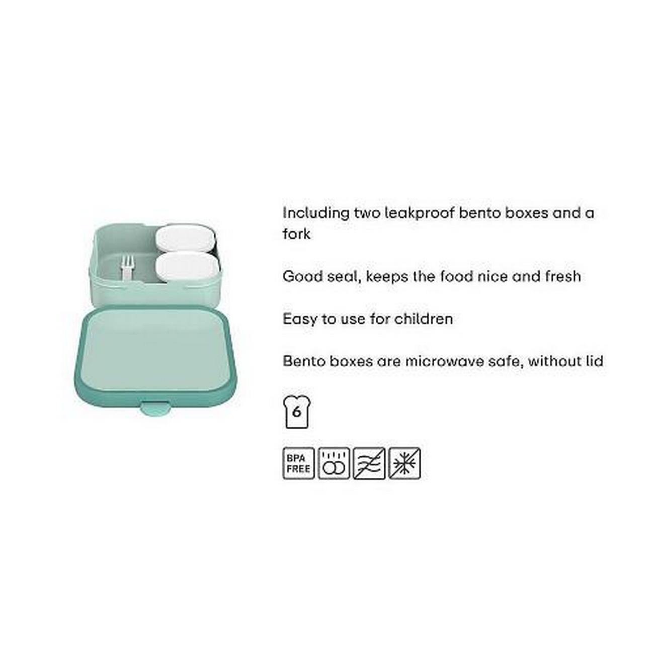 mepal-paw-petrol-pups-bento-lunchbox-large - Mepal Large Bento Lunchbox - Paw Patrol Pups