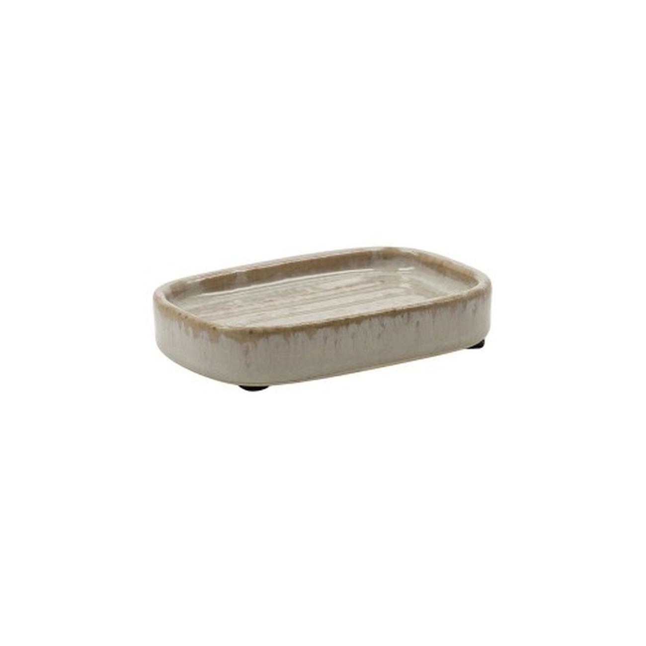 meraki-datura-soap-dish-shellish-grey - Meraki Datura Soap Dish Shellish Grey 