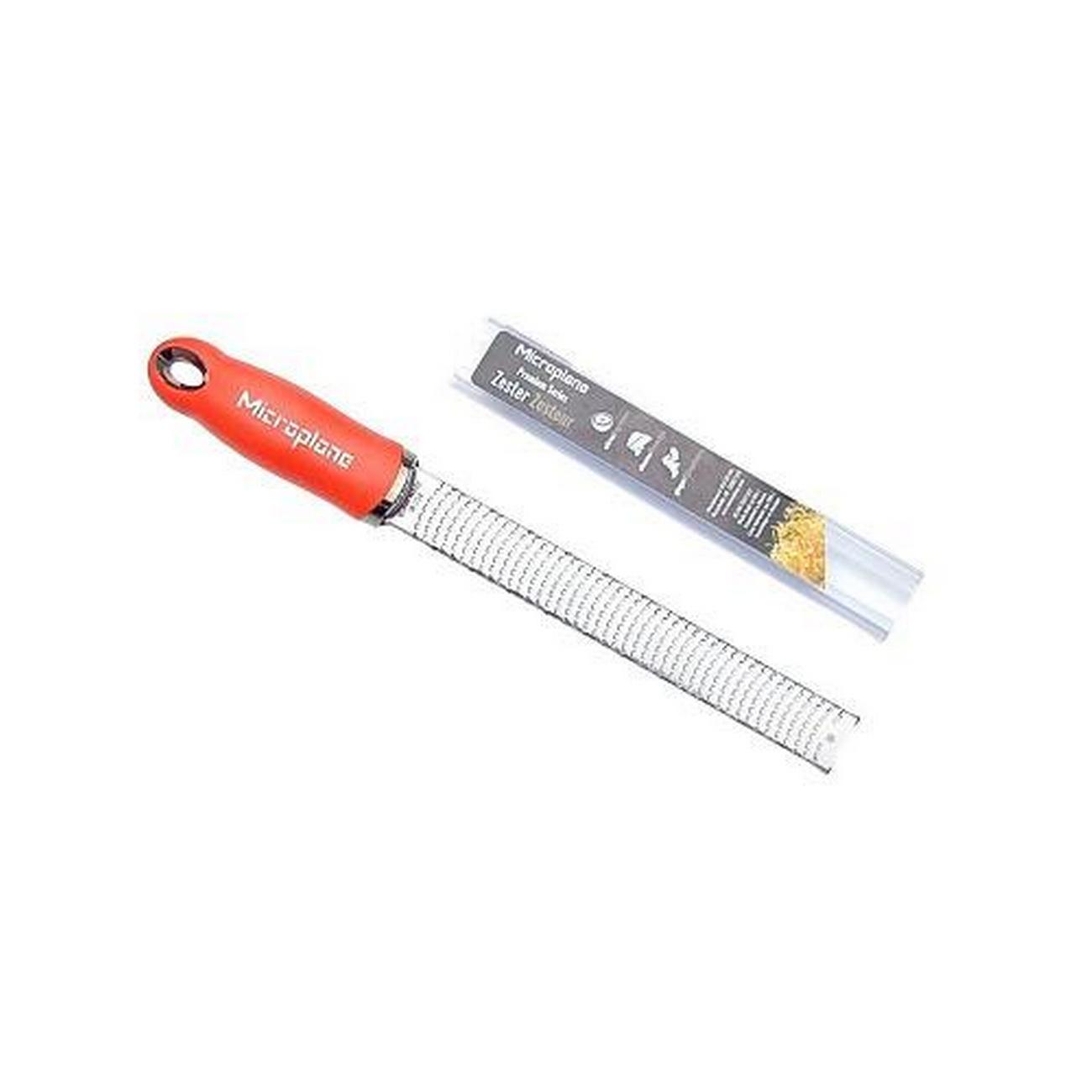 microplane-premium-classic-zester-grater-sunset-orange - Microplane Premium Classic Zester Grater Sunset Orange