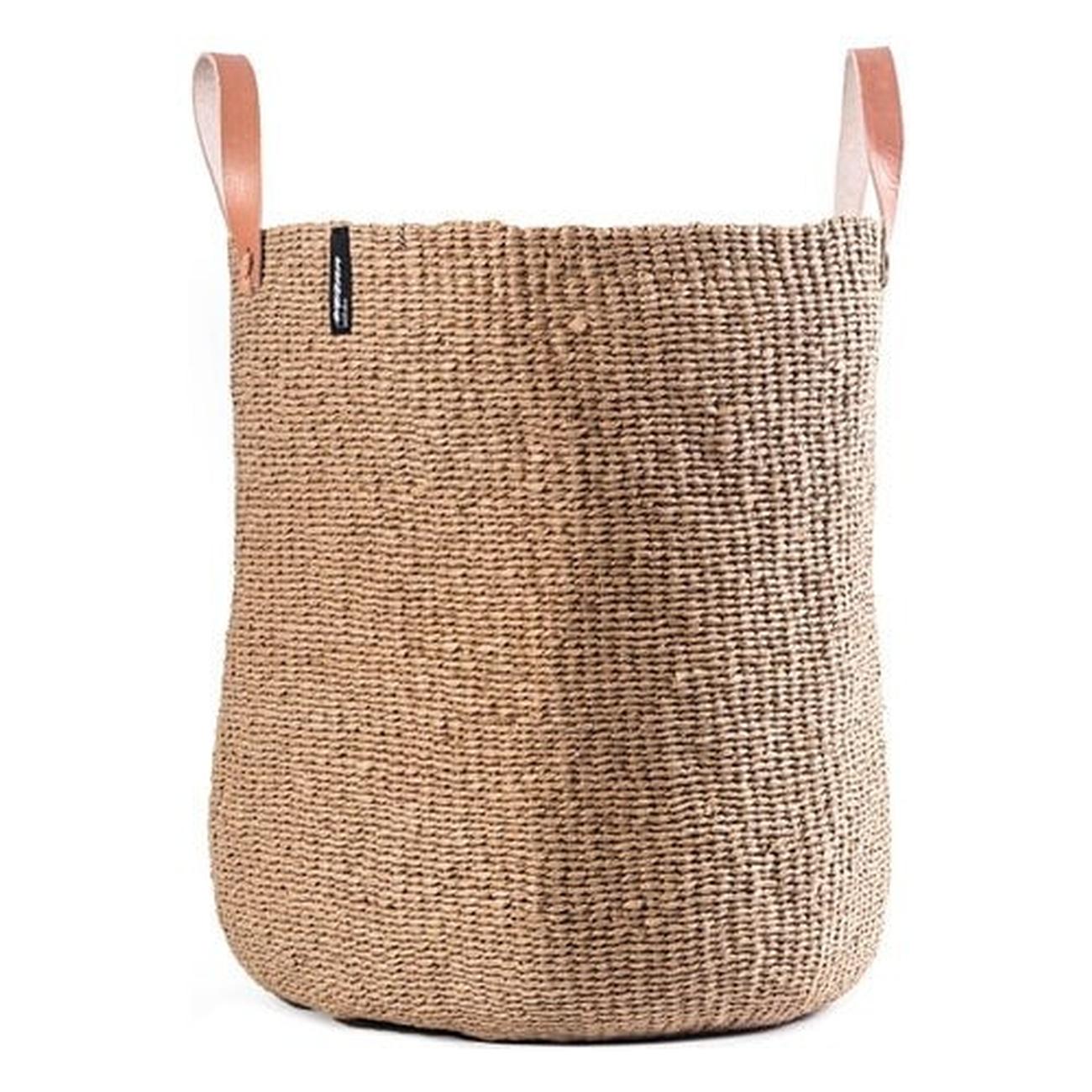 Mifuko Kiondo Market Basket Brown Large