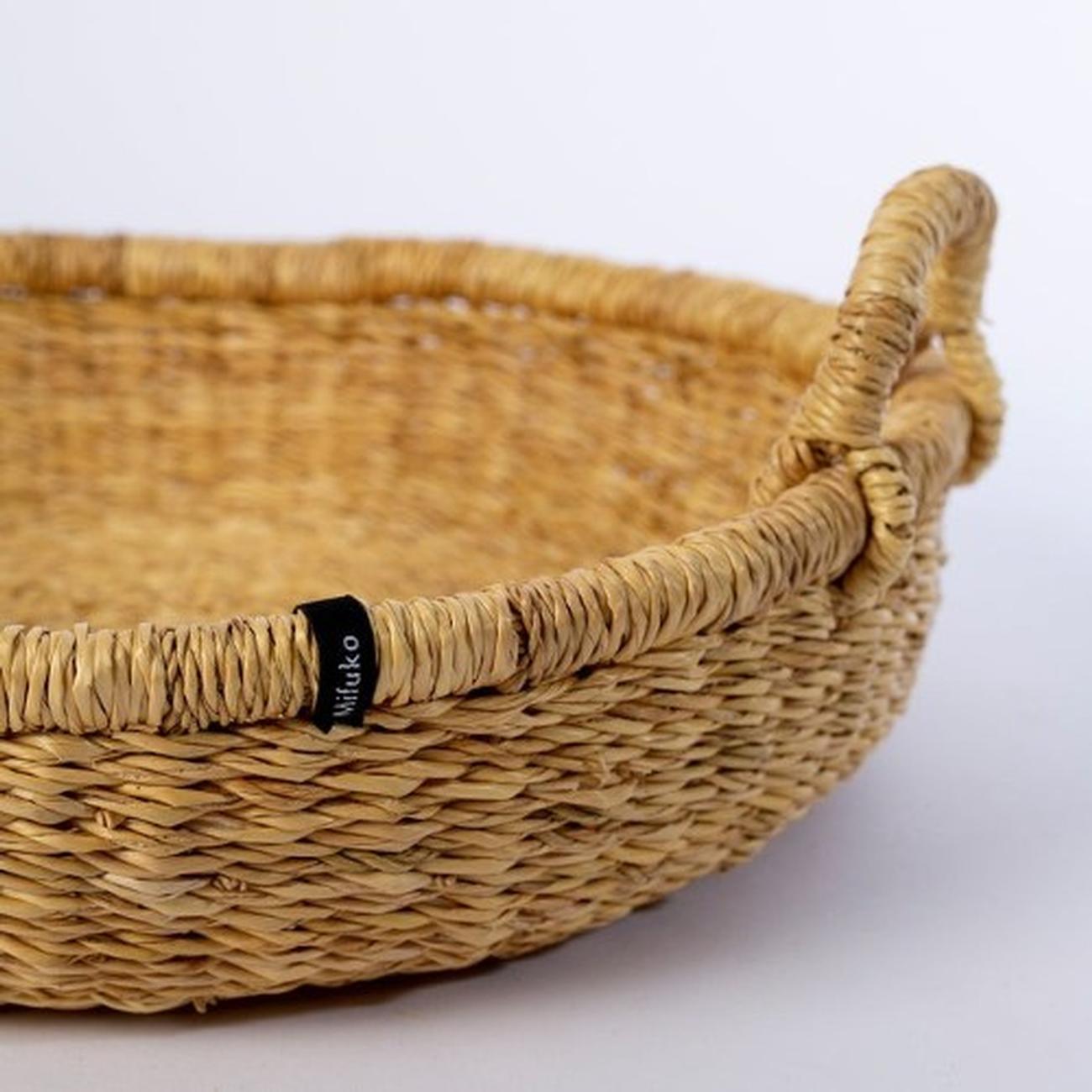 mifuko-natural-small-bolga-bowl - Mifuko Bolga Bowl Natural Small