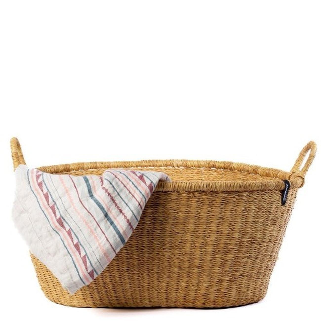 mifuko-natural-xxl-bolga-laundry-basket - Mifuko Bolga Laundry Basket Natural XXL 