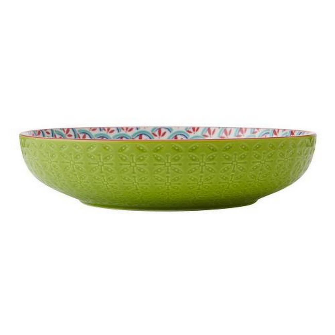 mikasa-geometric-line-bowl-21cm - Mikasa Geometric Line Stoneware Bowl
