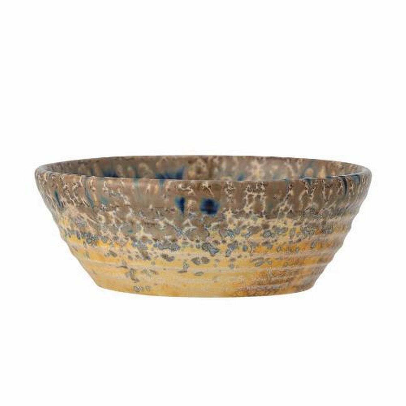 milani-bowl-blue-stoneware - Milani Bowl Blue Stoneware