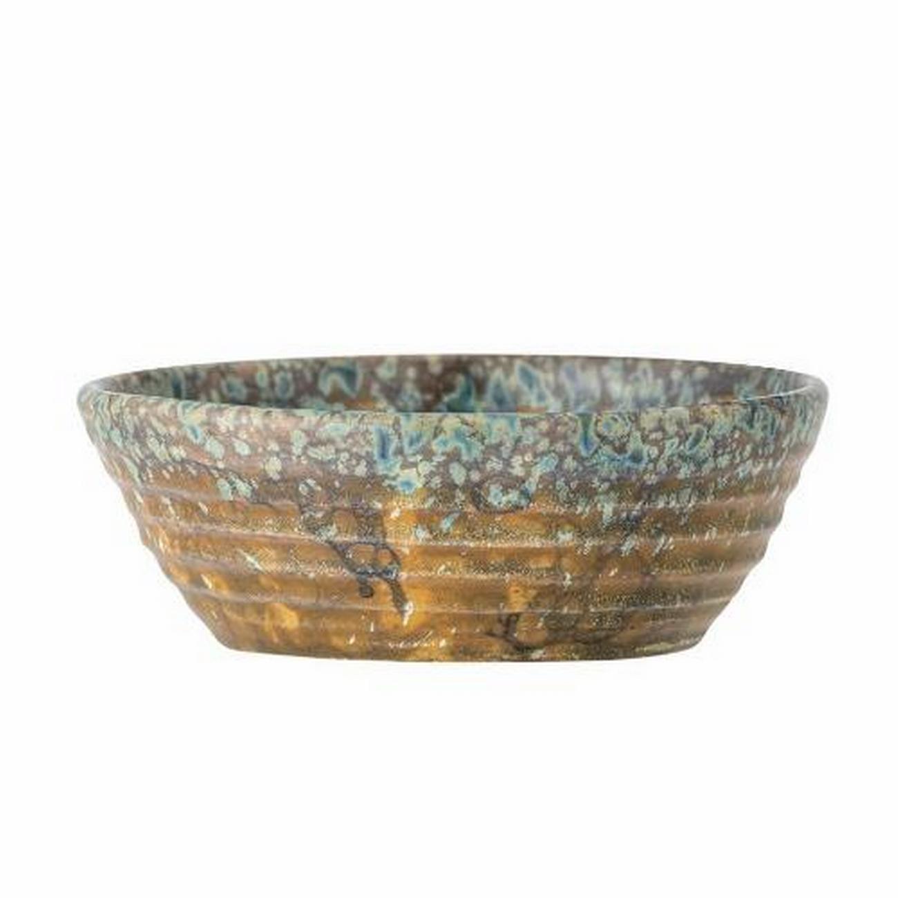 milani-bowl-green-stoneware - Milani Bowl Green Stoneware 