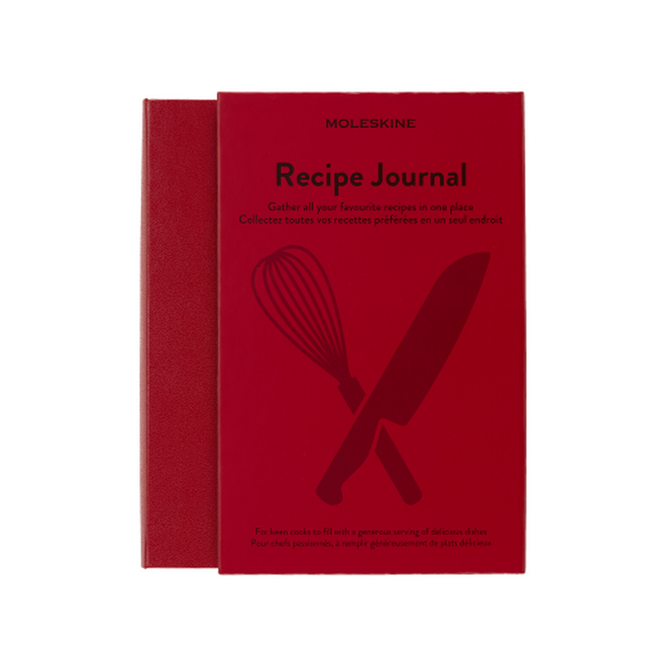 moleskine-passion-recipe-journal-scarlet-red - MOLESKINE Passion Recipe Journal in Scarlet Red