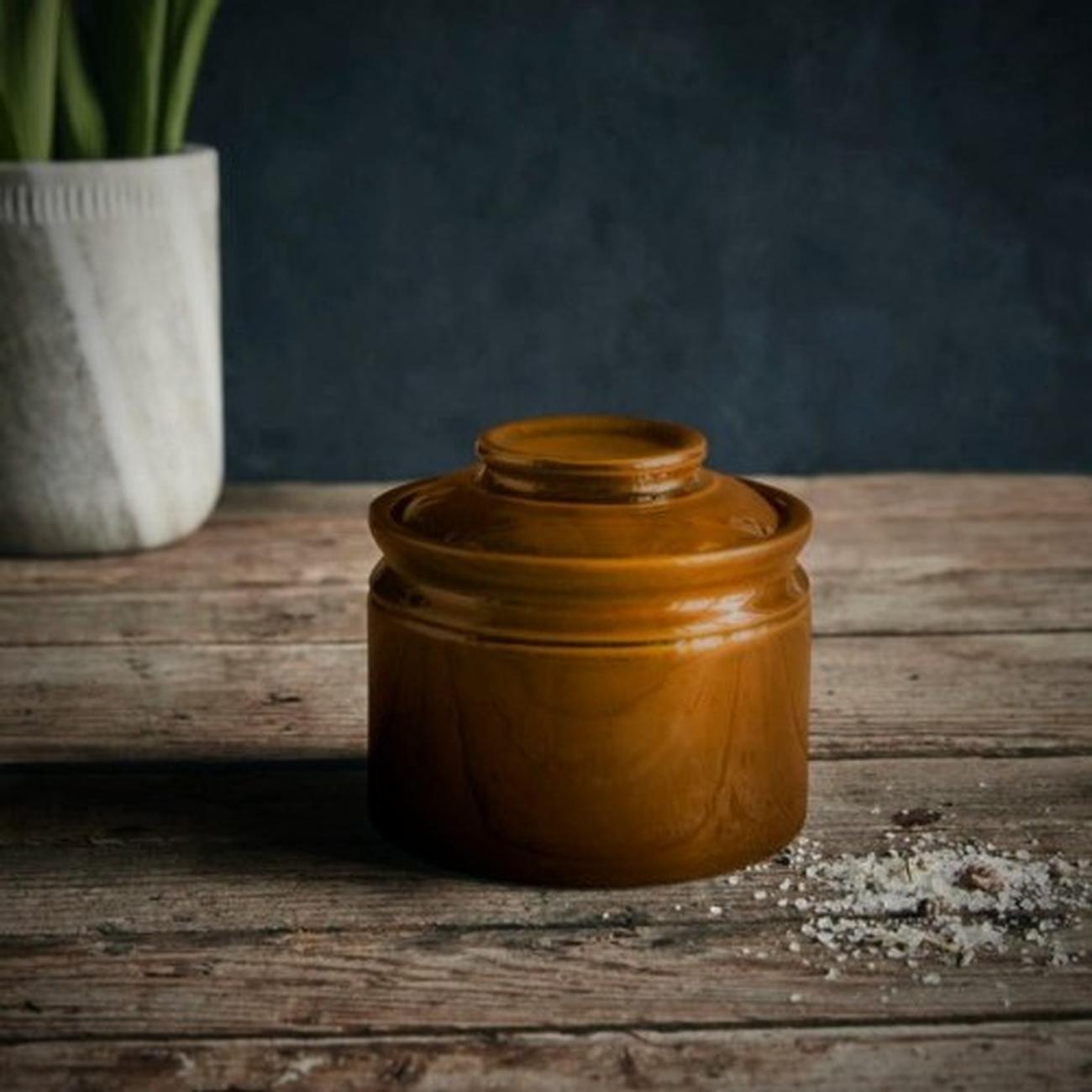 nicholas-vahe-barn-salt-jar-mocha - Nicholas Vahe Barn Salt Jar Mocha