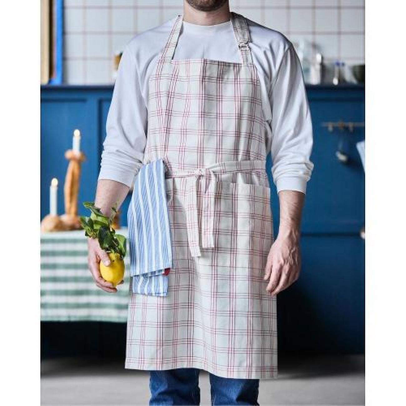 nicolas-vahe-red-chef-apron - Nicolas Vahe Red Chef Apron