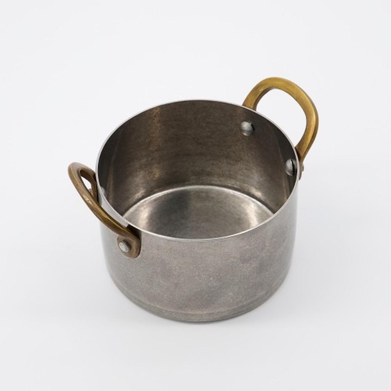 nicolas-vahe-round-mini-bucket-silver - Nicolas Vahe Round Mini Bucket Silver 