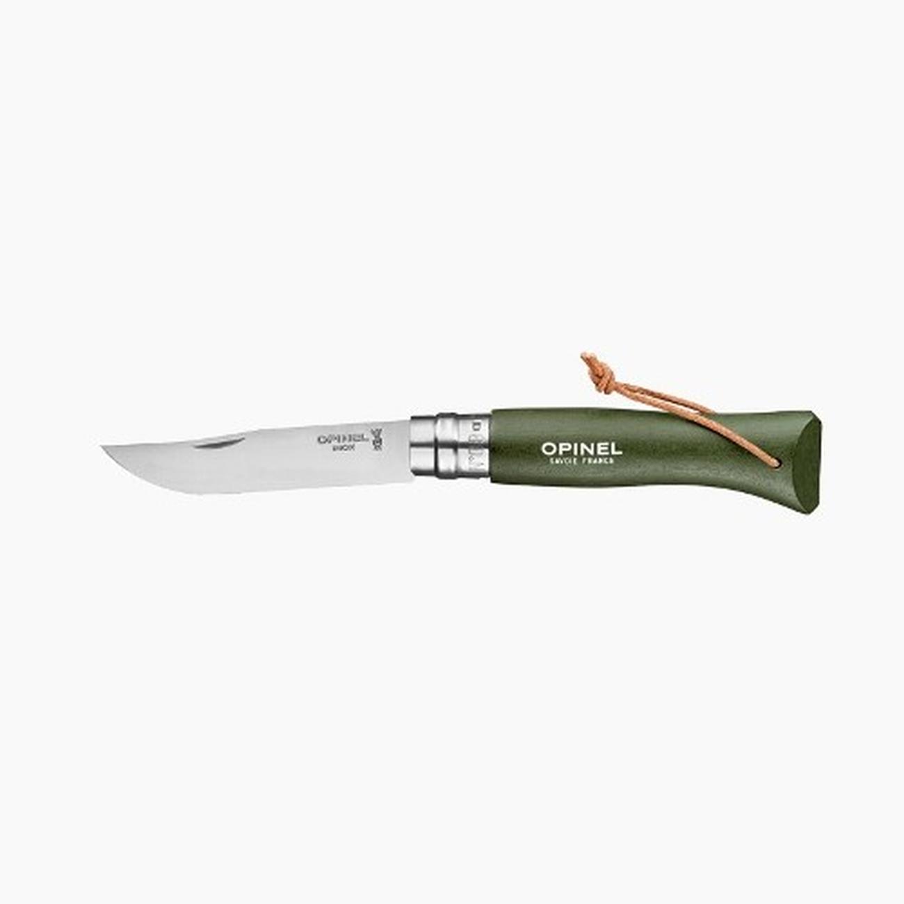 opinel-8-trekking-pocket-knife-khaki - Opinel N08 Trekking Pocket Knife Khaki