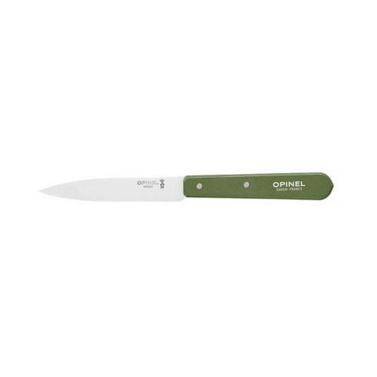 opinel-n112-paring-knife-khaki - Opinel N112 Paring Knife Khaki