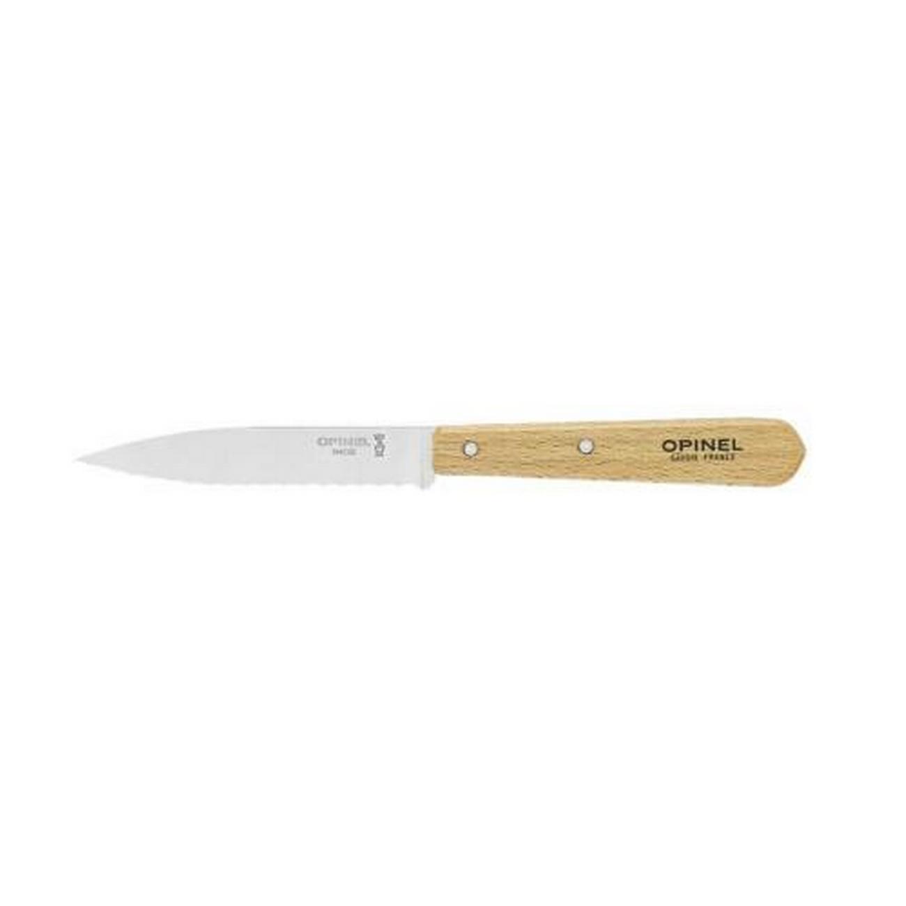 opinel-n113-paring-serrated-knife-natural - Opinel N113 Paring Serrated Knife Natural