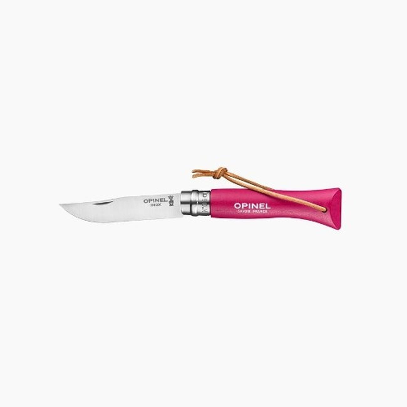 opinel-trekking-pocket-knife-n06-strawberry - Opinel N06 Trekking Pocket Knife Strawberry