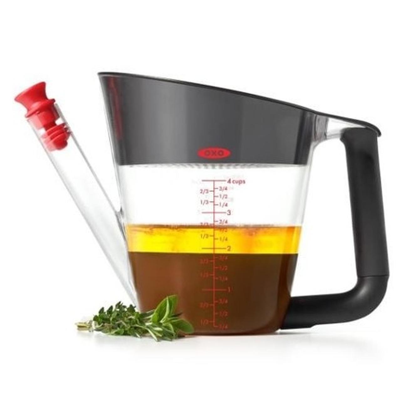 oxo-good-grips-gravy-separator-1litre - OXO Good Grips Fat Separator 4 Cups