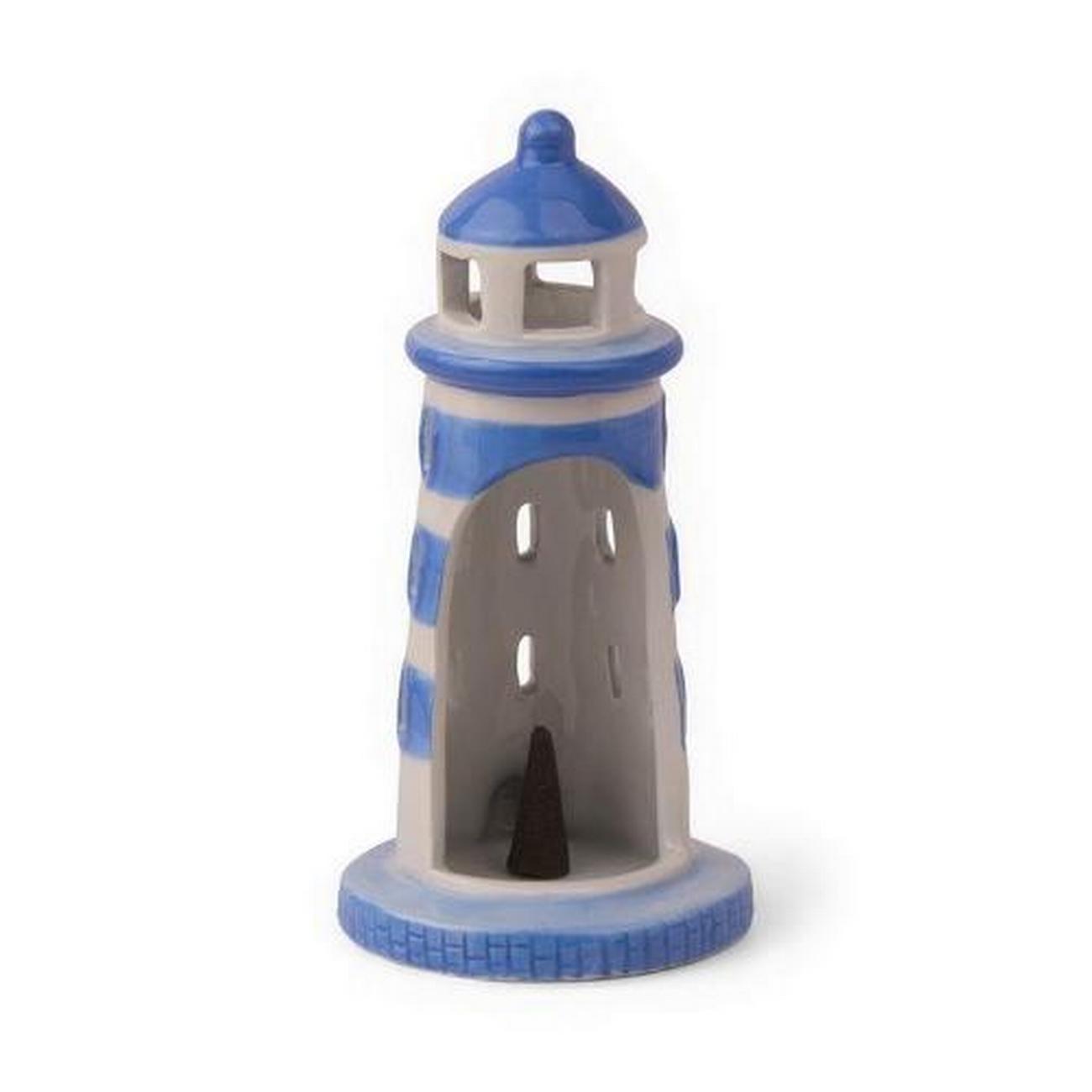 paddywax-no-7-lighthouse-style-incense-tea-light - Paddywax No.07 Lighthouse Incense Burner & Tea Light Holder