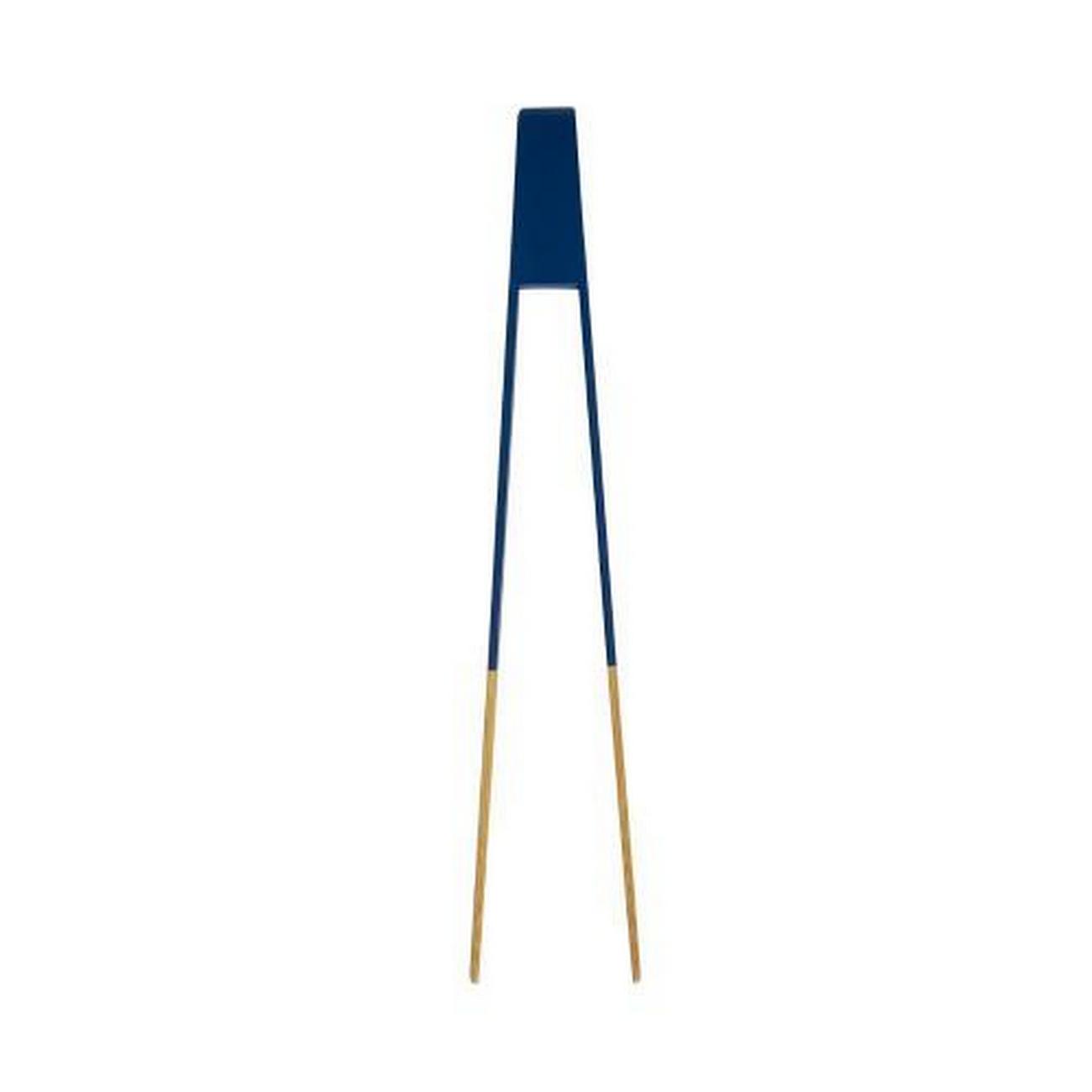 pebbly-bamboo-magnetic-toast-tong-dark-blue - Pebbly Bamboo Magnetic Toast Tong Dark Blue