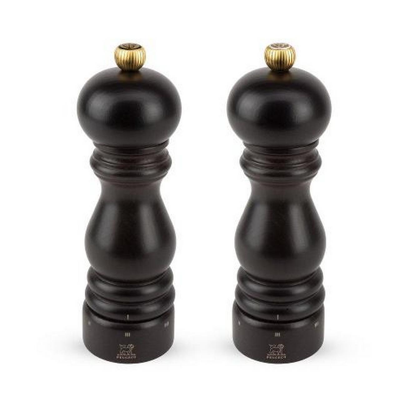 peugeot-paris-u-select-chocolate-salt-pepper-mill-set - Peugeot Paris U-Select Chocolate Salt & Pepper Set