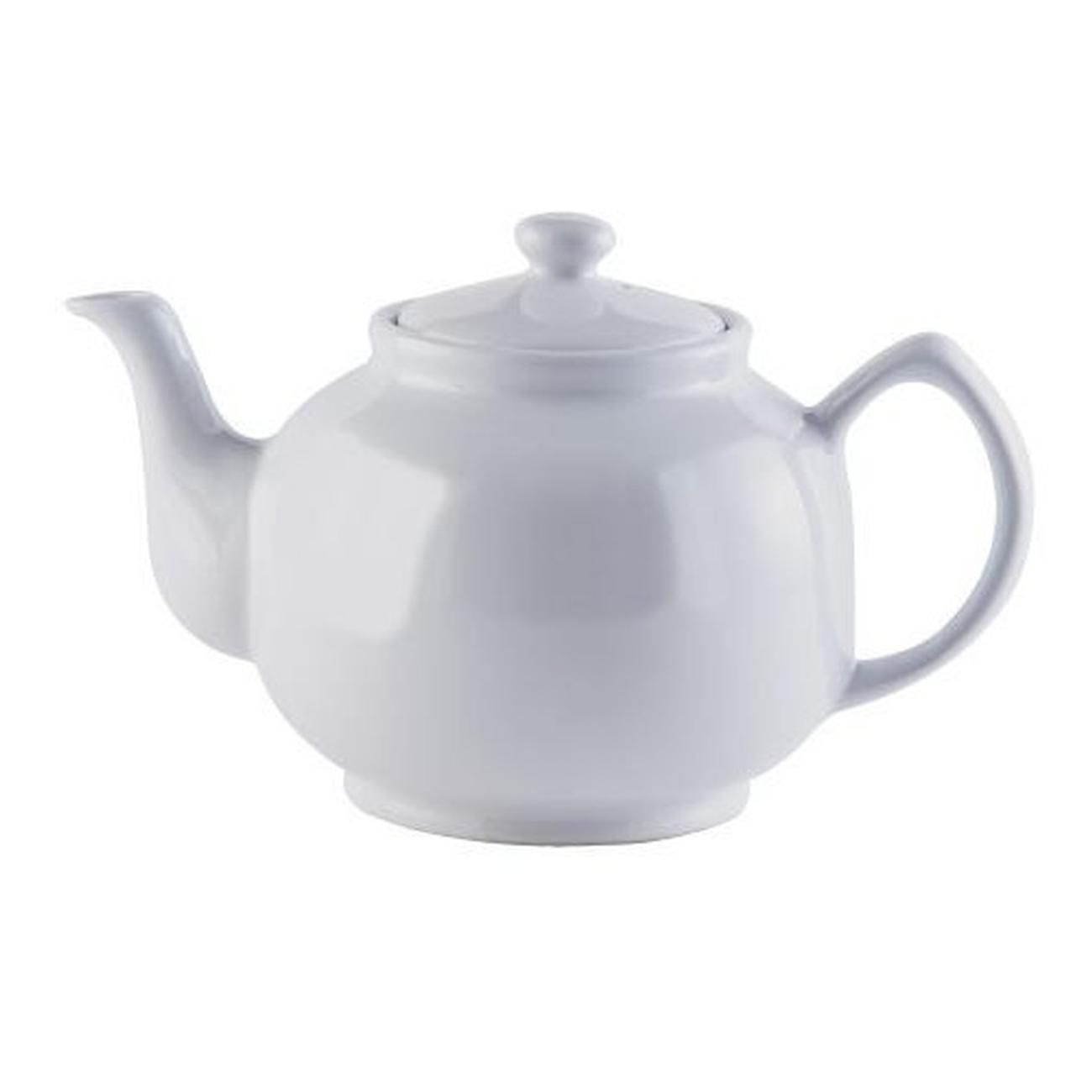 pk-white-teapot-10-cup - Price & Kensington White Teapot 10 Cup