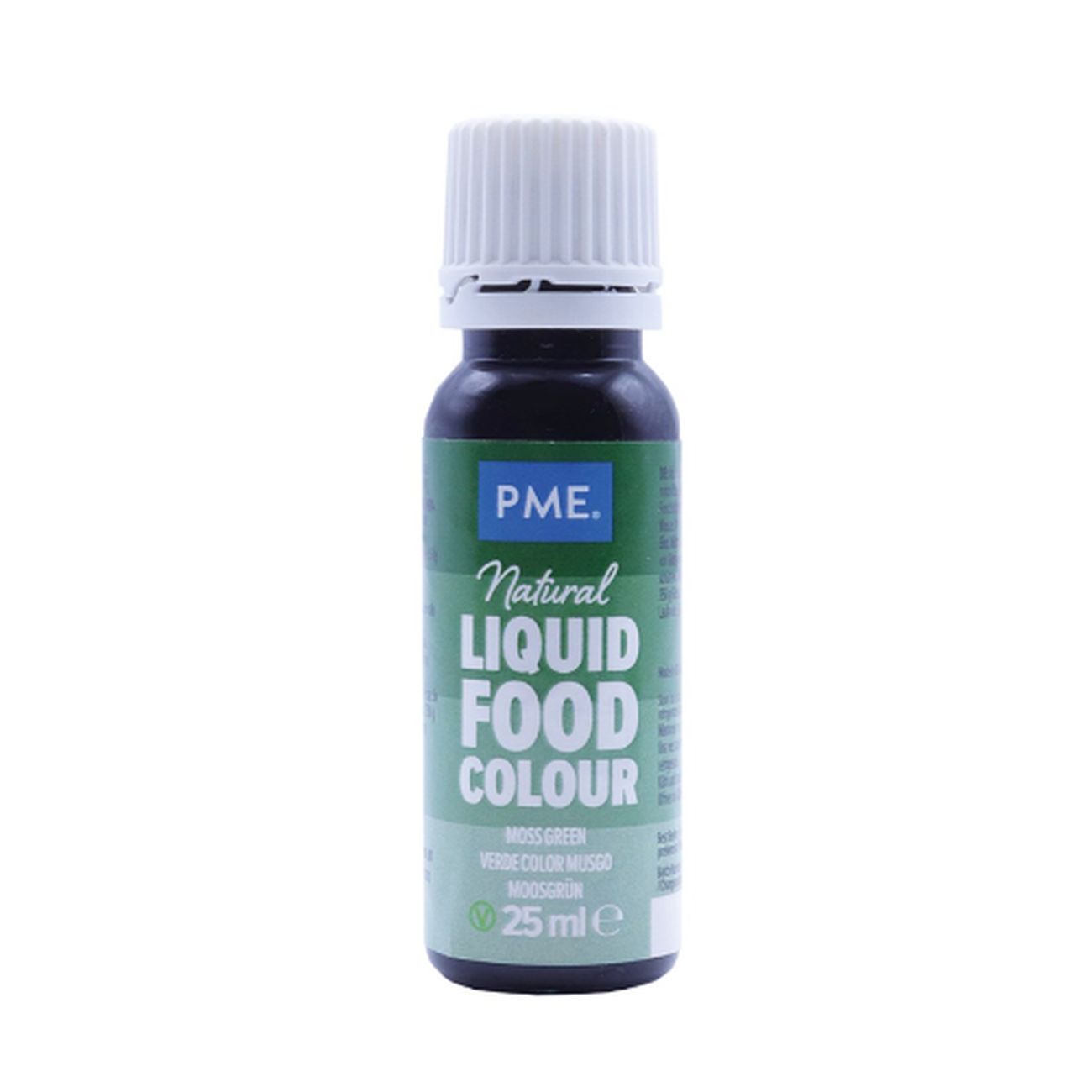 pme-100-natural-food-colour-moss-green - PME 100% Natural Food Colour Moss Green