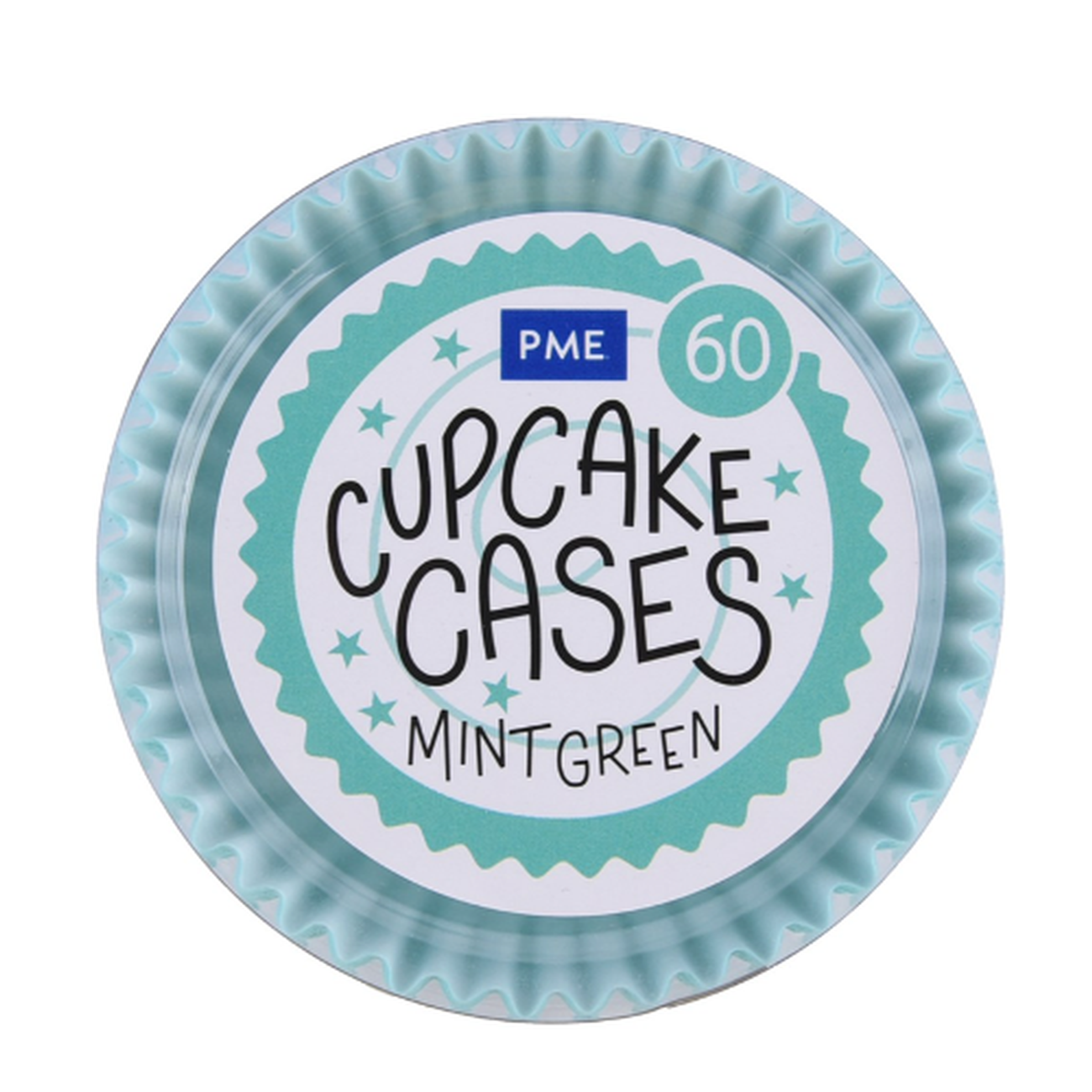 pme-60-cupcake-cases-mint-green - PME 60 Cupcake Cases Mint Green