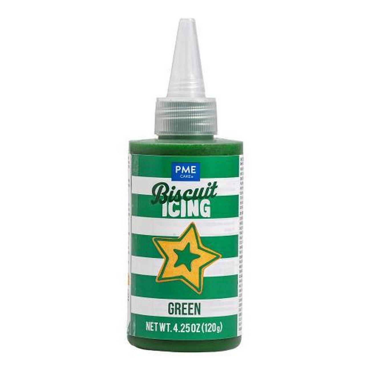 biscuit-icing-green-120gr - PME Biscuit Icing Green 120g 