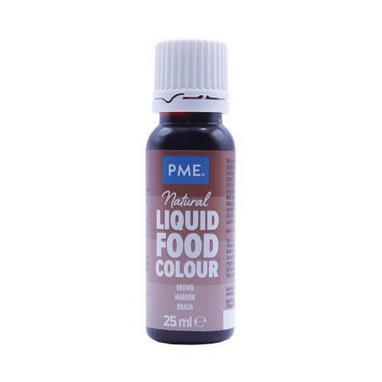 pme-cake-natural-food-colour-brown - PME 100% Natural Food Colour Brown