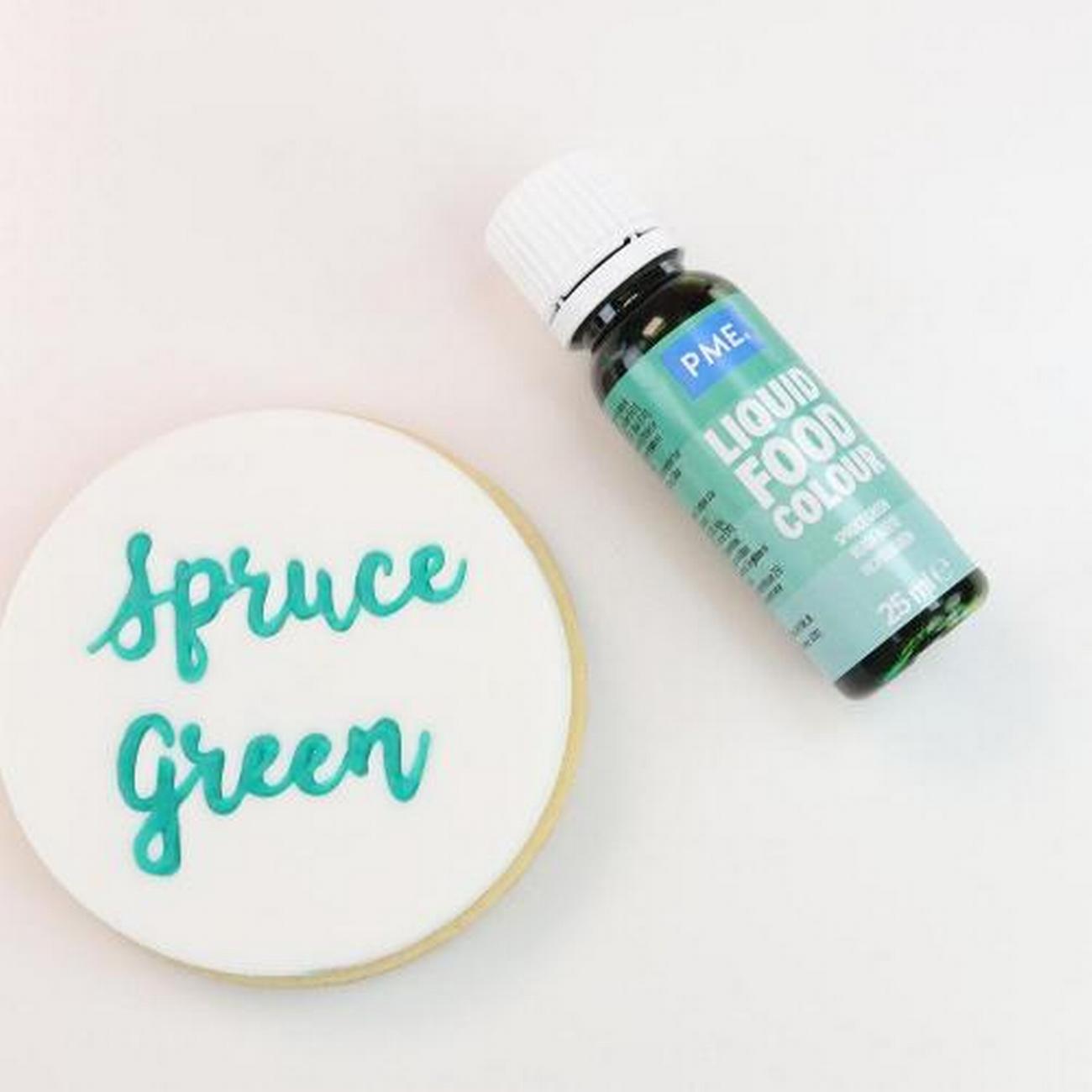 pme-cake-natural-food-colour-spruce-green - PME 100% Natural Food Colour Spruce Green