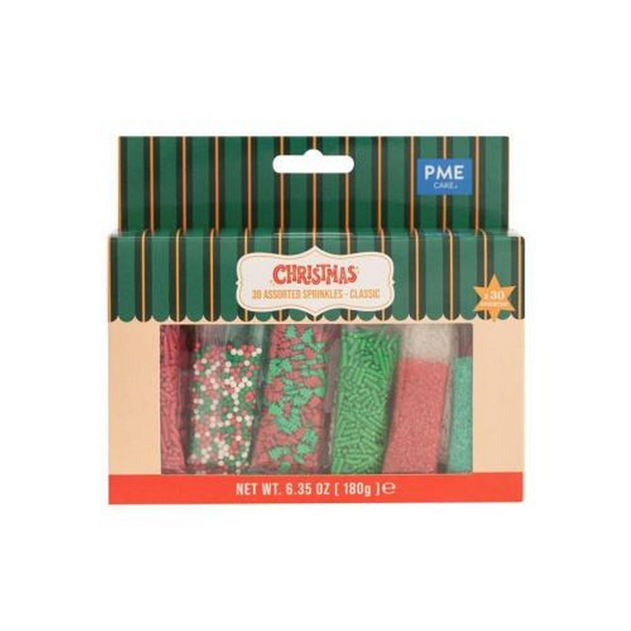 pme-christmas-classic-sprinkles-assorted - PME Christmas Classic Sprinkles Assorted