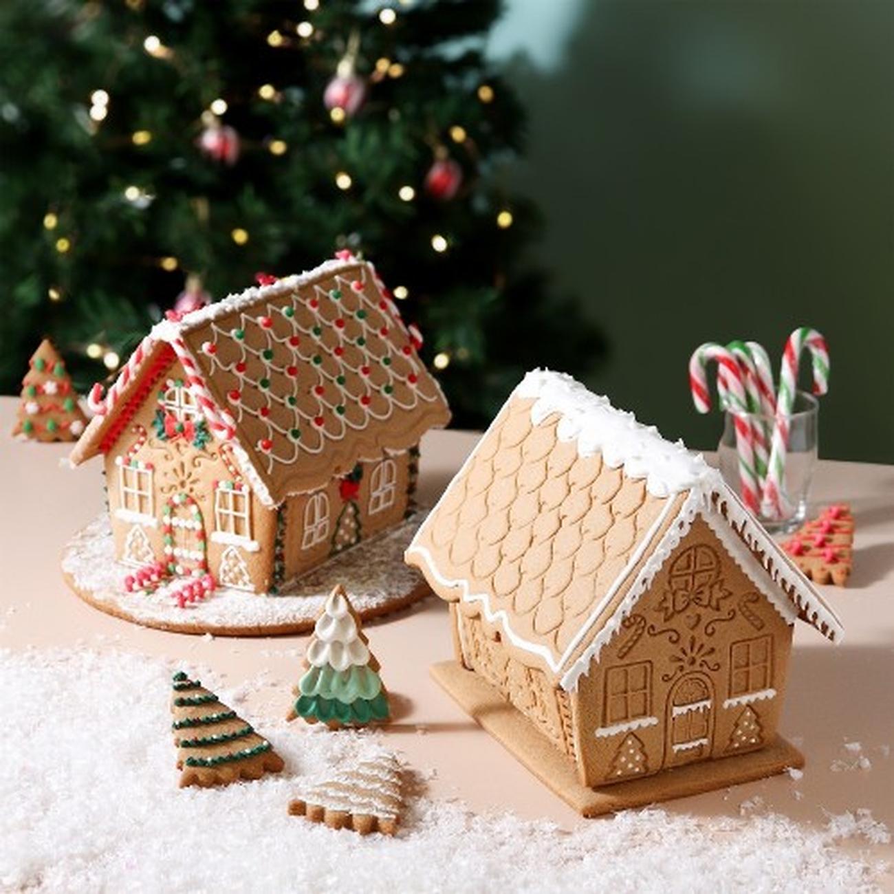 pme-christmas-gingerbread-house-cookie-cutter-stamp-set-3 - PME Gingerbread House Christmas Cookie Cutters & Stamps