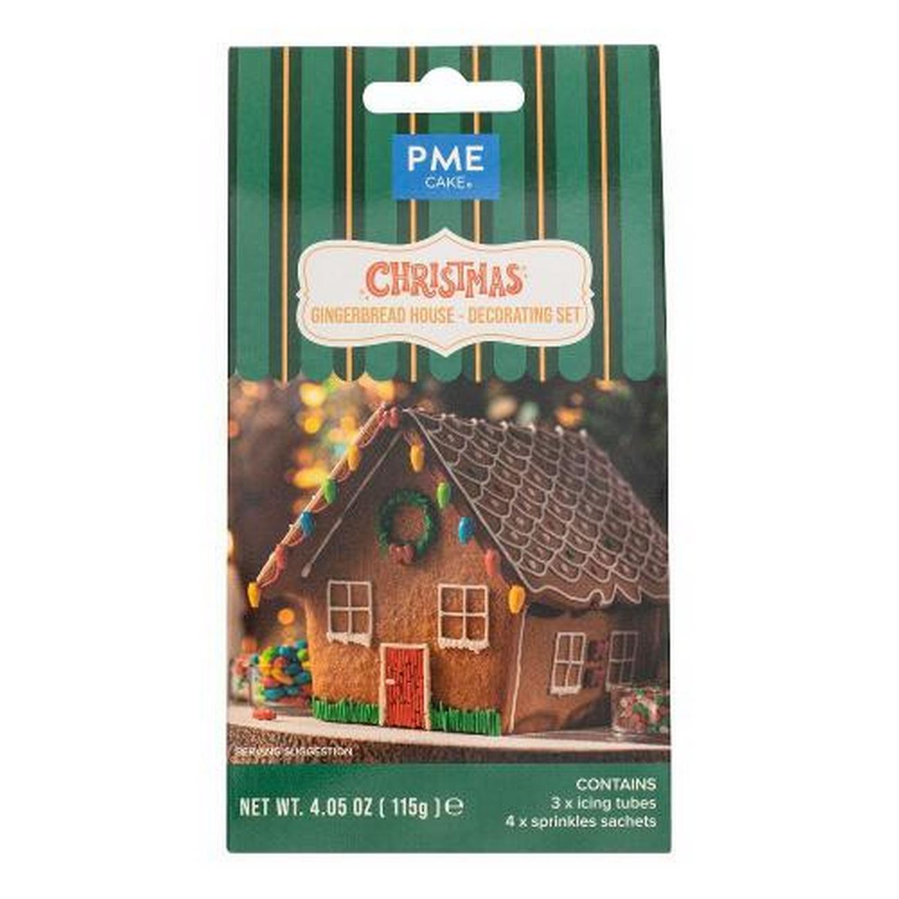 pme-christmas-gingerbread-house-decorating-set - PME Christmas Gingerbread House Decorating Set