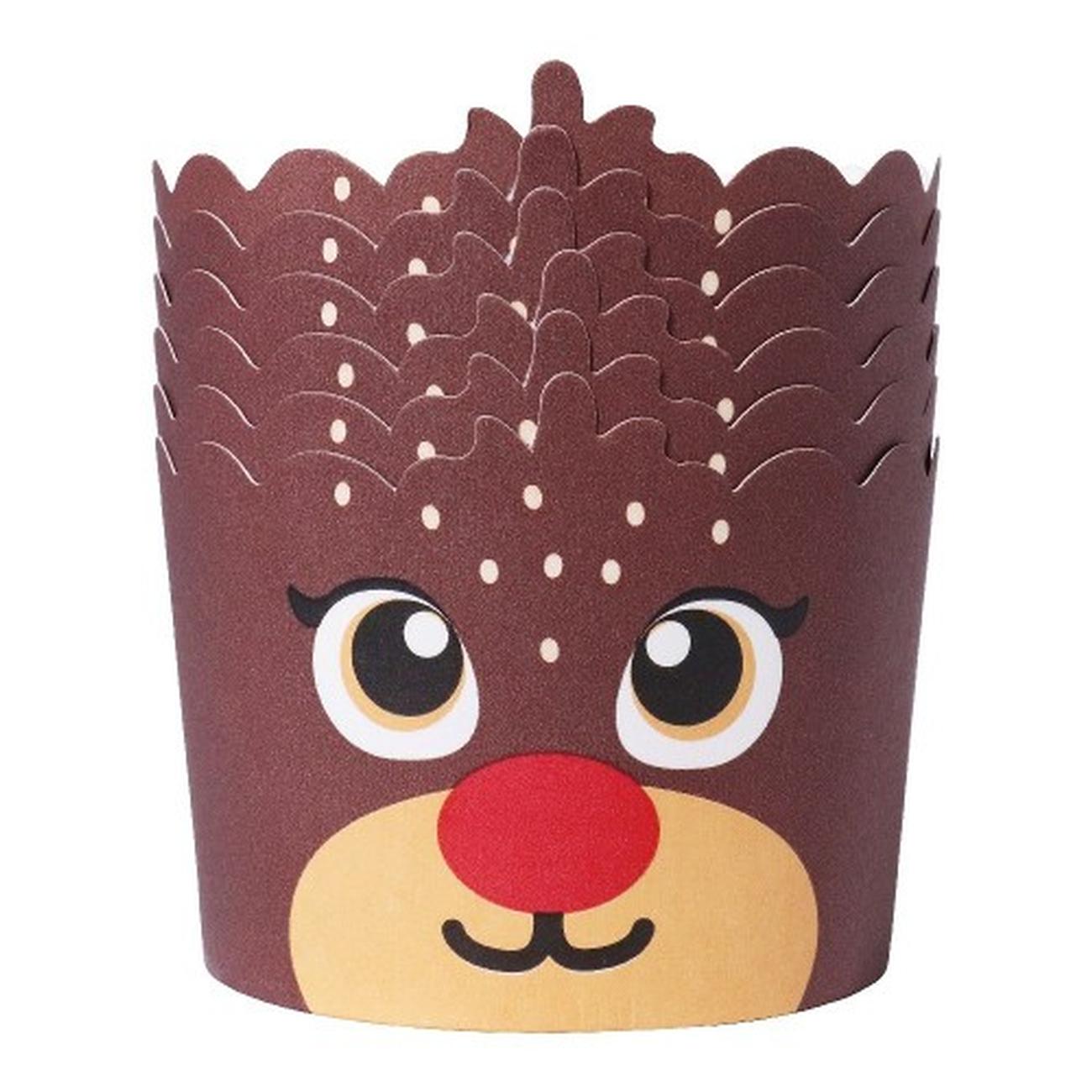 pme-christmas-reindeer-cupcake-kit-pk-6 - PME Reindeers Christmas Cupcake Decorating Kit