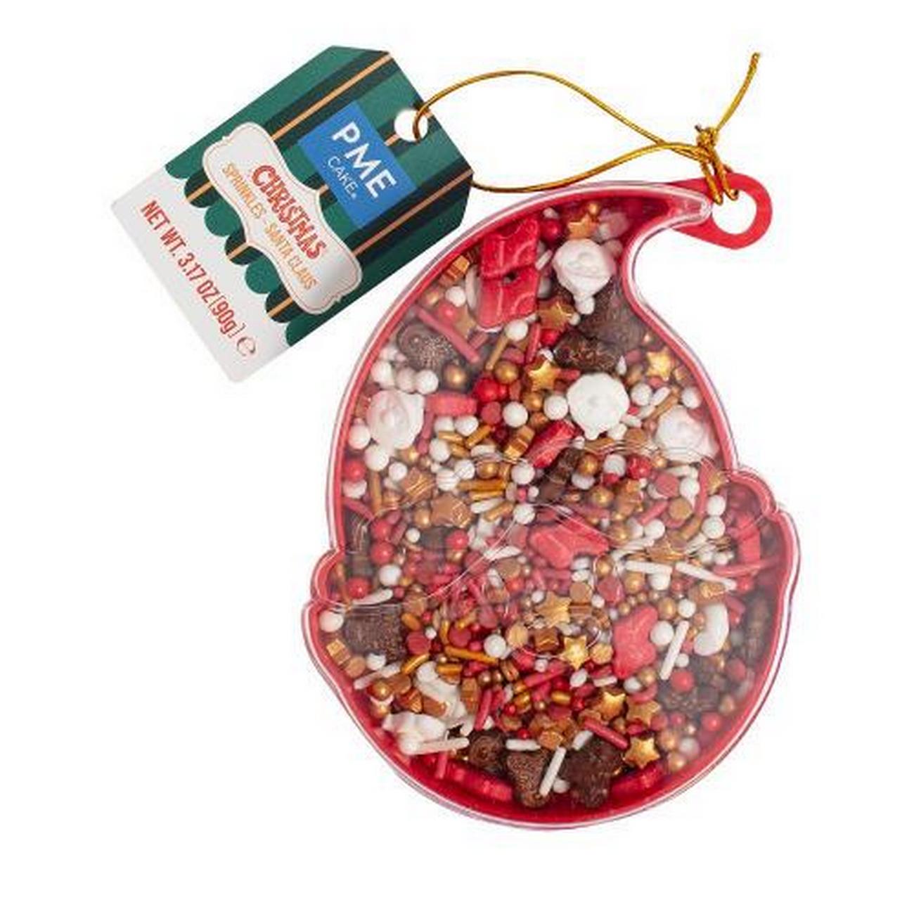 pme-christmas-santa-claus-sprinkles-mix - PME Christmas Santa Claus Sprinkles Mix