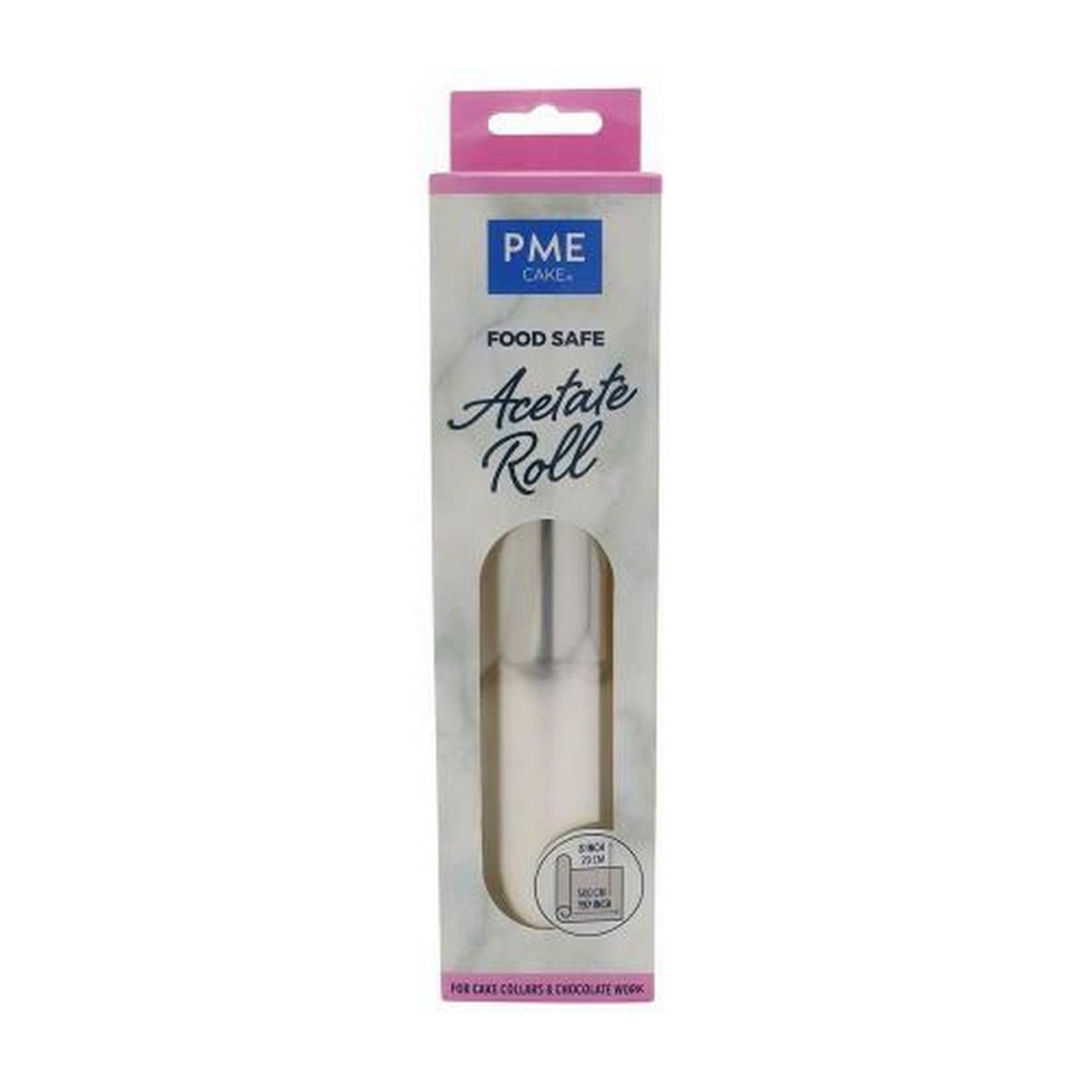 pme-food-safe-acetate-roll-8inch - PME Food Safe Acetate Roll 8Inch