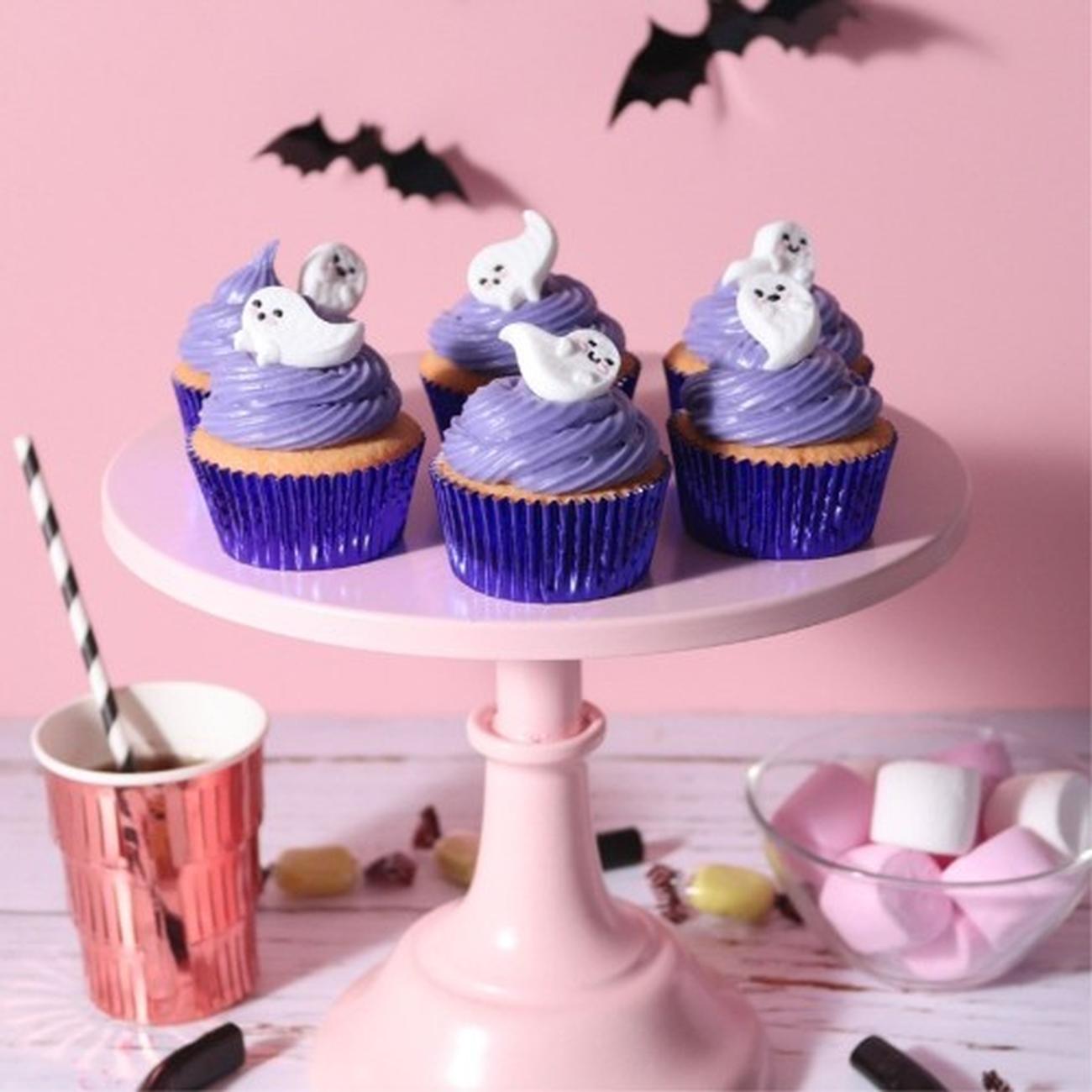 pme-friendly-ghosts-halloween-edible-sugar-decorations - PME Friendly Ghosts Halloween Edible Sugar Decorations