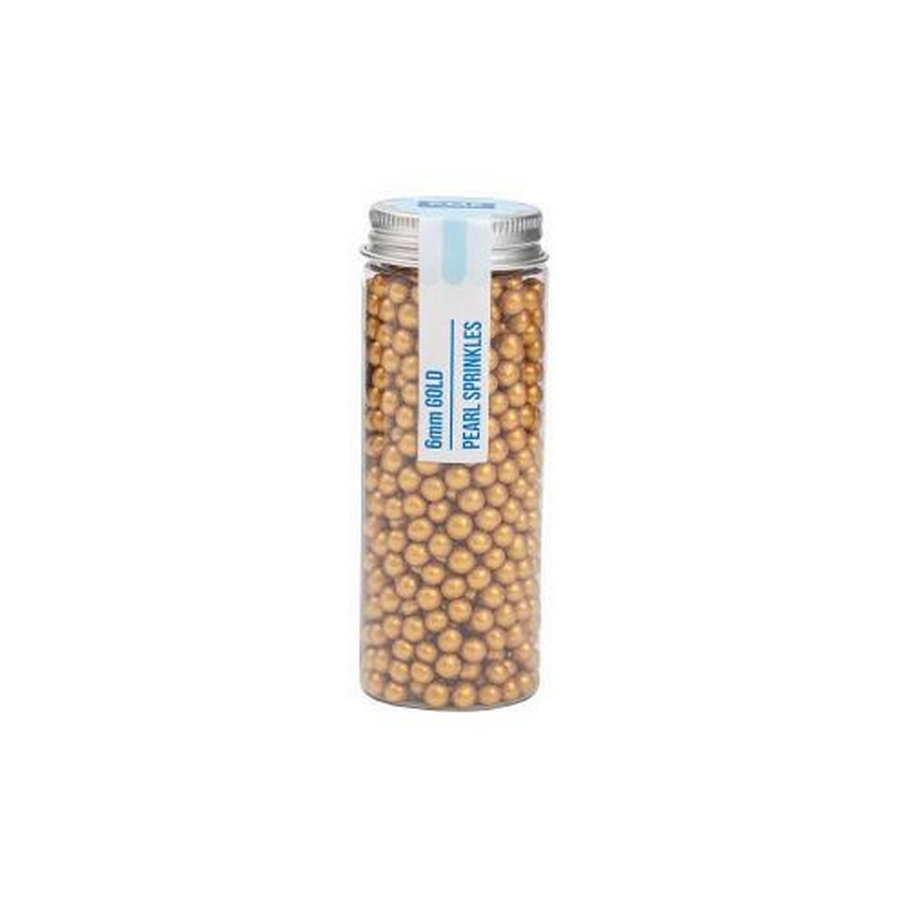 pme-gold-pearls-sprinkles-6mm - PME Gold Pearl Sprinkles 6mm 