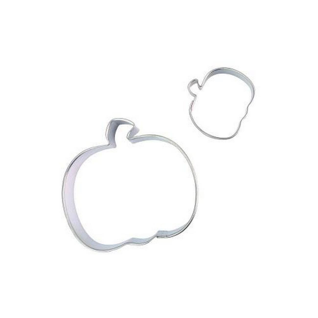 pme-halloween-cookie-cutters-pumpkin-2pc-set - PME Cookie & Cake Pumpkin Cutters Set of 2