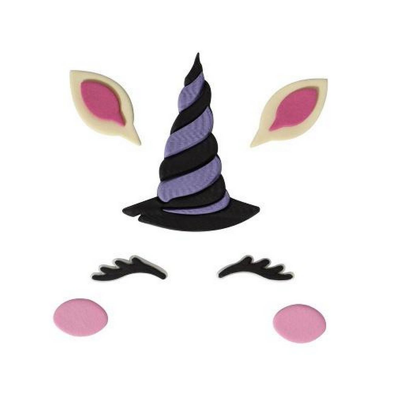 pme-halloween-edible-cake-decorations-witch-unicorn - PME Witch-Unicorn Halloween Edible Cake Decorations