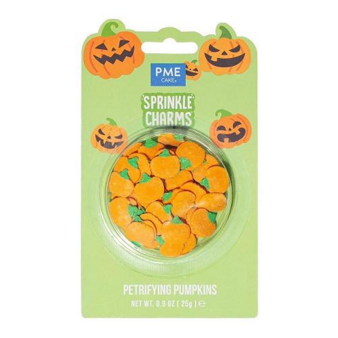 halloween-sprinkle-charms-pumpkins - PME Halloween Sprinkle Charms Petrifying Pumpkins 25g