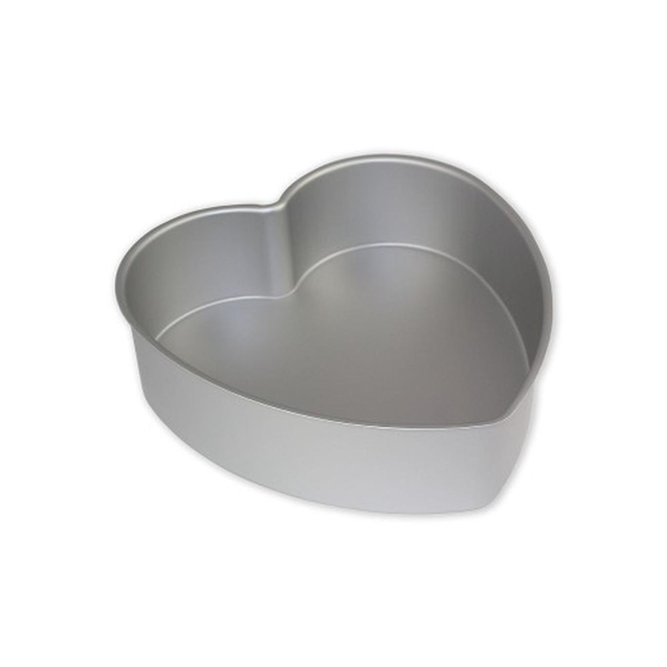 pme-heart-cake-pan-aluminium-8-x-3-in-76-x-203cm - PME Heart Cake Pan Aluminium (8 x 3- - 7.6 x 20.3cm)