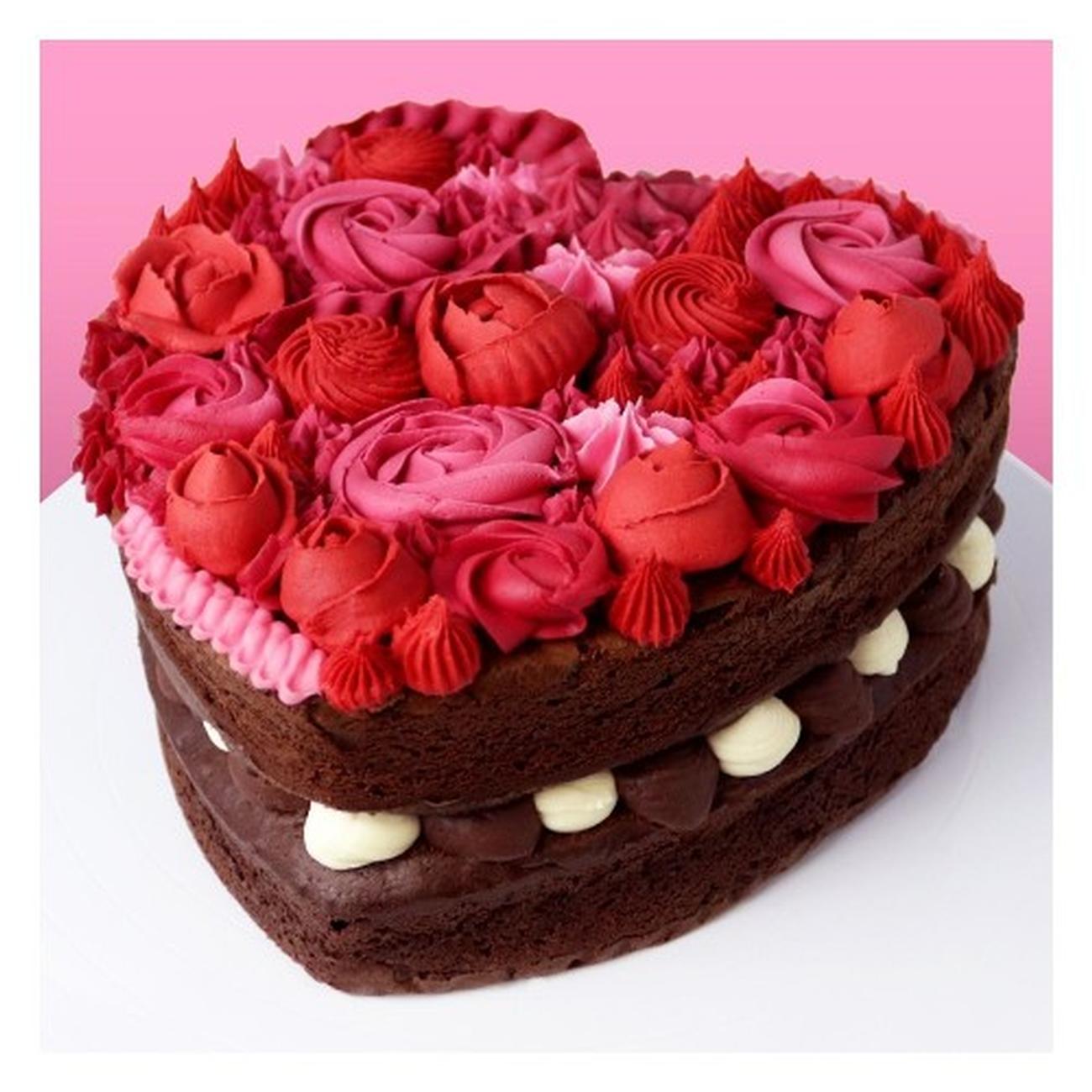 pme-heart-cake-pan-aluminium-8-x-3-in-76-x-203cm - PME Heart Cake Pan Aluminium (8 x 3- - 7.6 x 20.3cm)