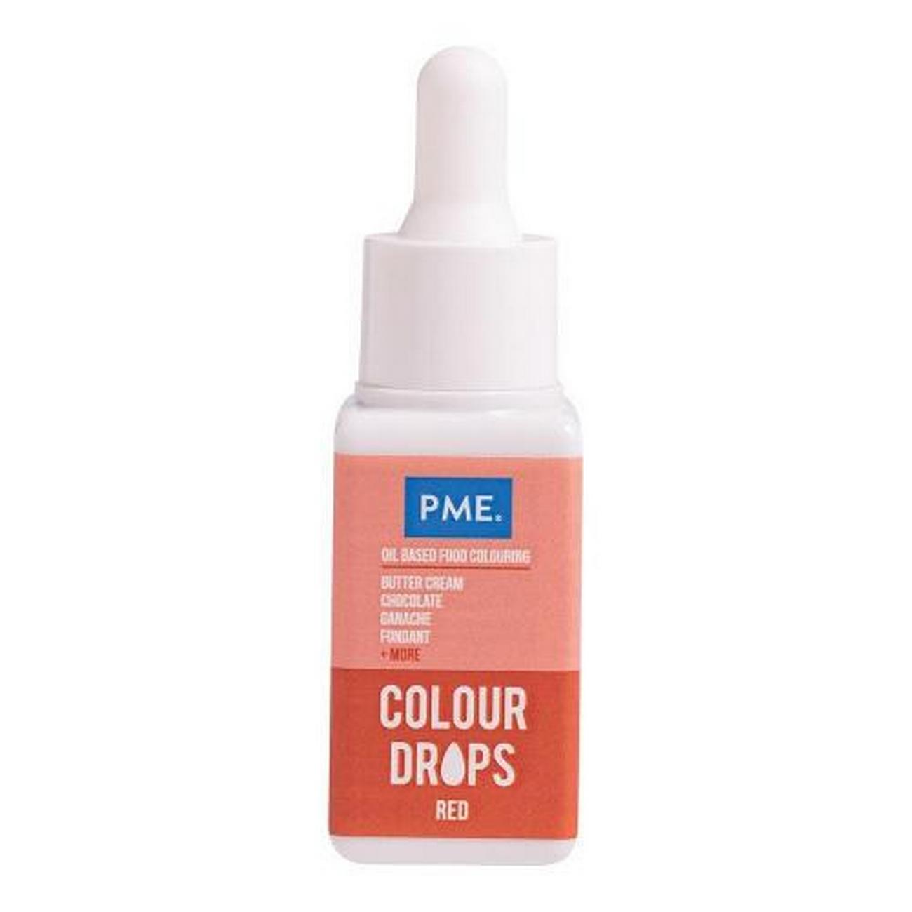 pme-oil-based-food-colour-red-20ml - PME Oil Based Food Colour 20ml