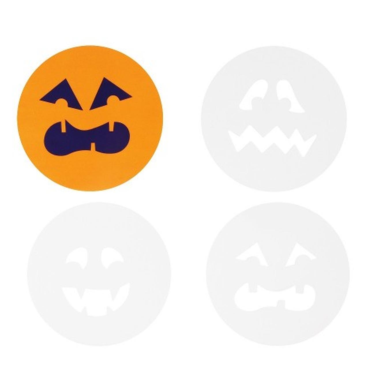 pme-pumpkin-cookie-cutter-stencil - PME Halloween Pumpkin Cookie Cutter & Stencils