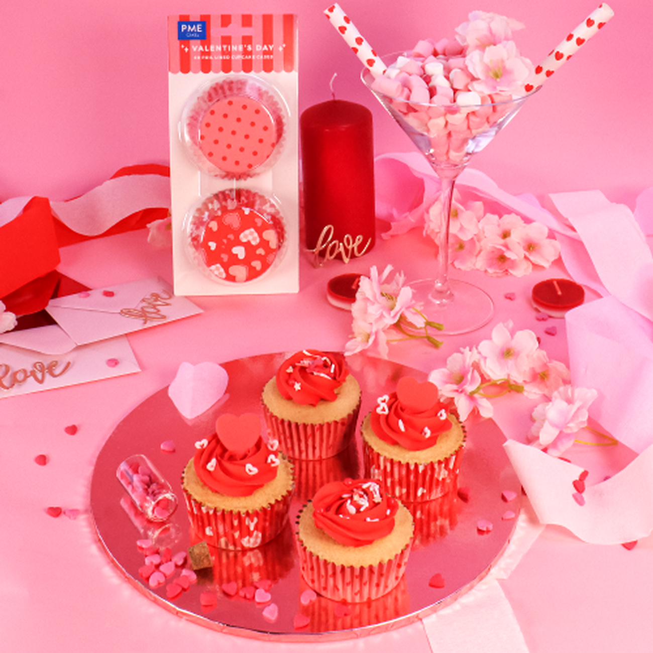 pme-valentines-day-cupcake-cases-60 - PME Valentine's Day Cupcake Cases Set of 60