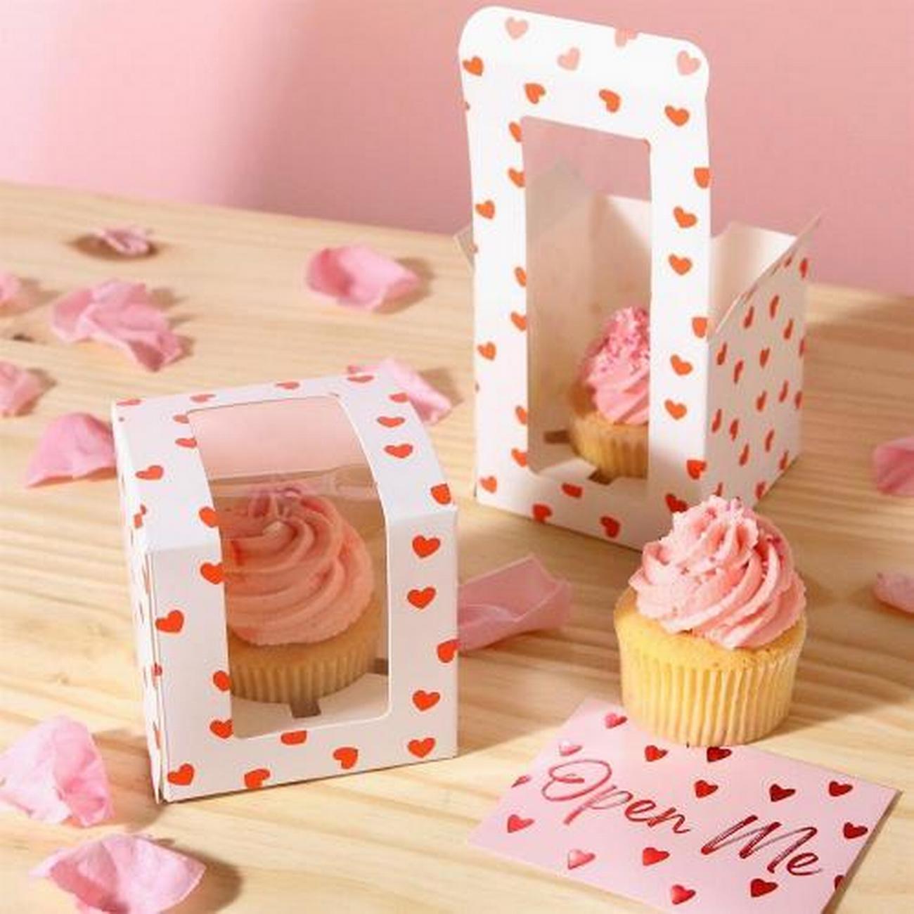 pme-valentines-treat-boxes-love-heart-pack-of-4 - PME Valentines Treat Boxes Love Hearts Pack of 4