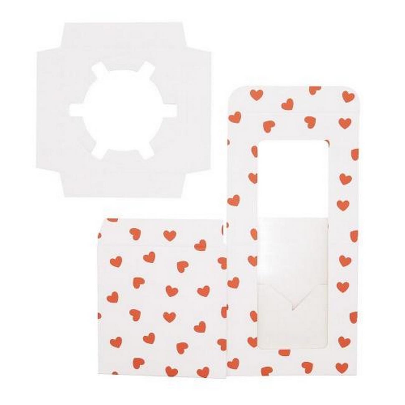 pme-valentines-treat-boxes-love-heart-pack-of-4 - PME Valentines Treat Boxes Love Hearts Pack of 4